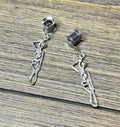 Hanging Skeleton Dangle Ear Tunnels