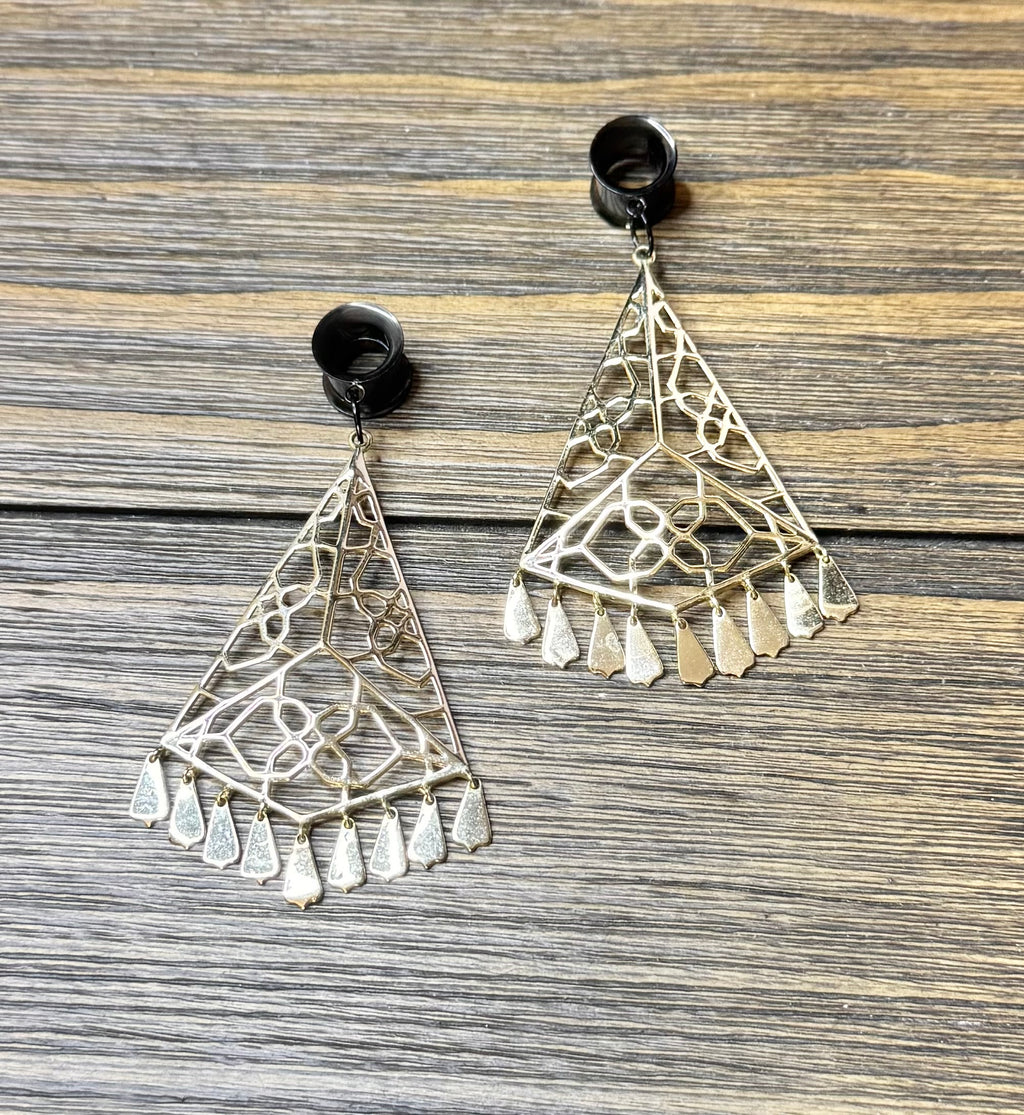Repurposed Kendra Scott Dangle Ear Tunnels