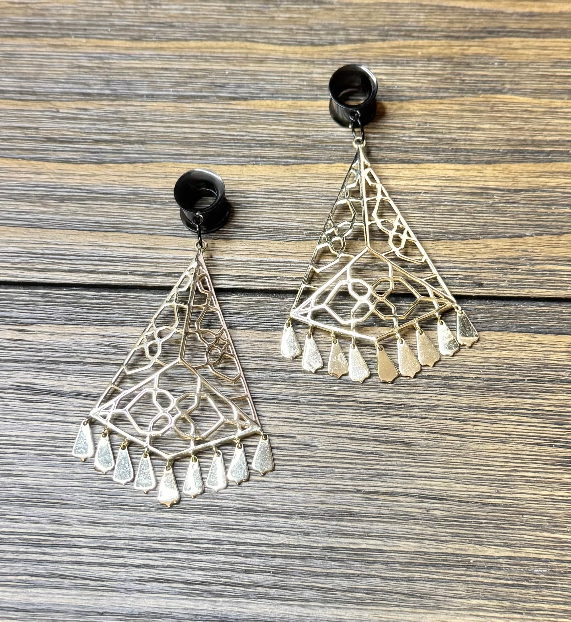 Repurposed Kendra Scott Dangle Ear Tunnels