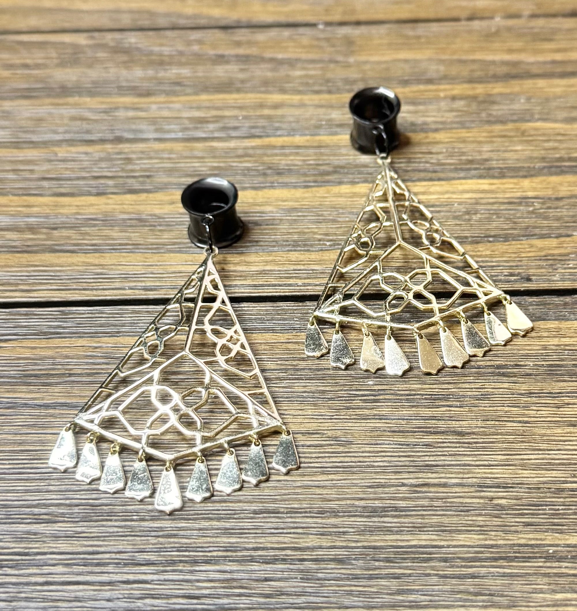 Repurposed Kendra Scott Dangle Ear Tunnels