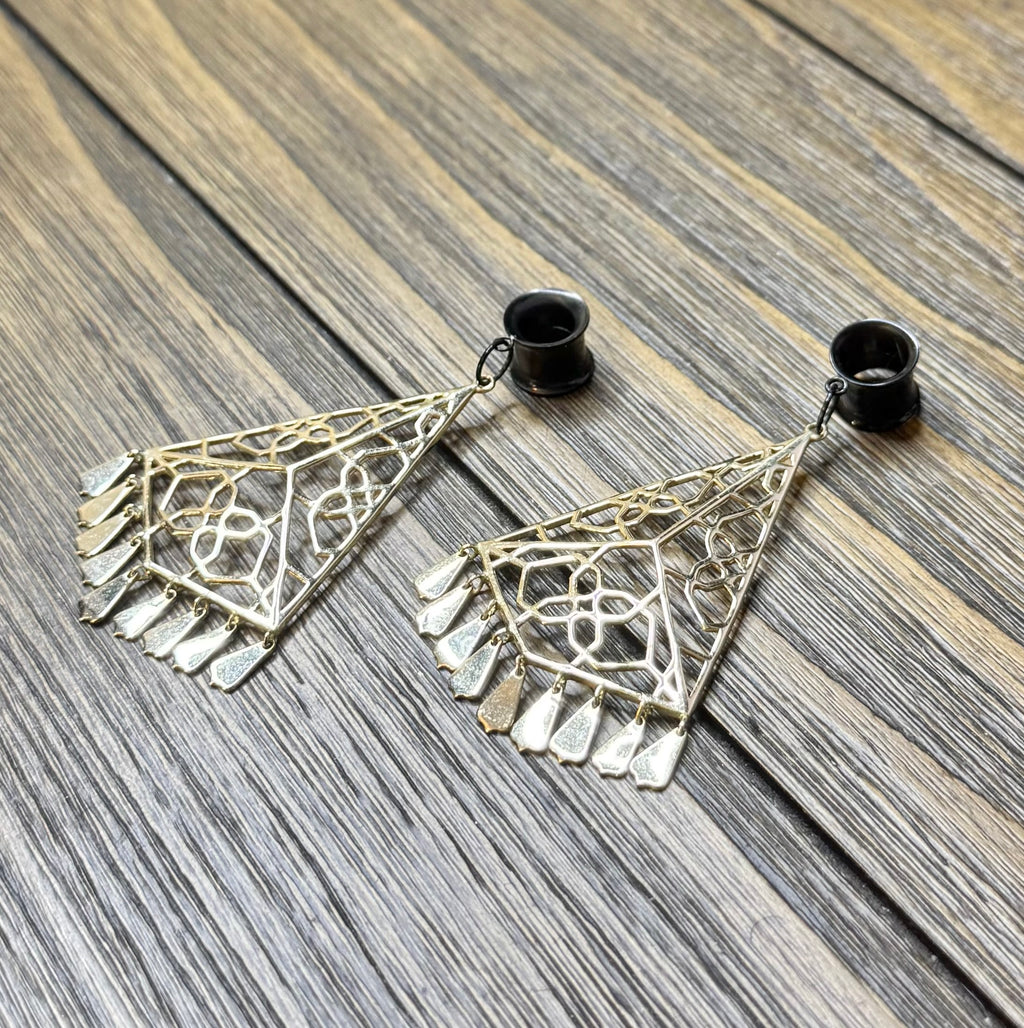 Repurposed Kendra Scott Dangle Ear Tunnels