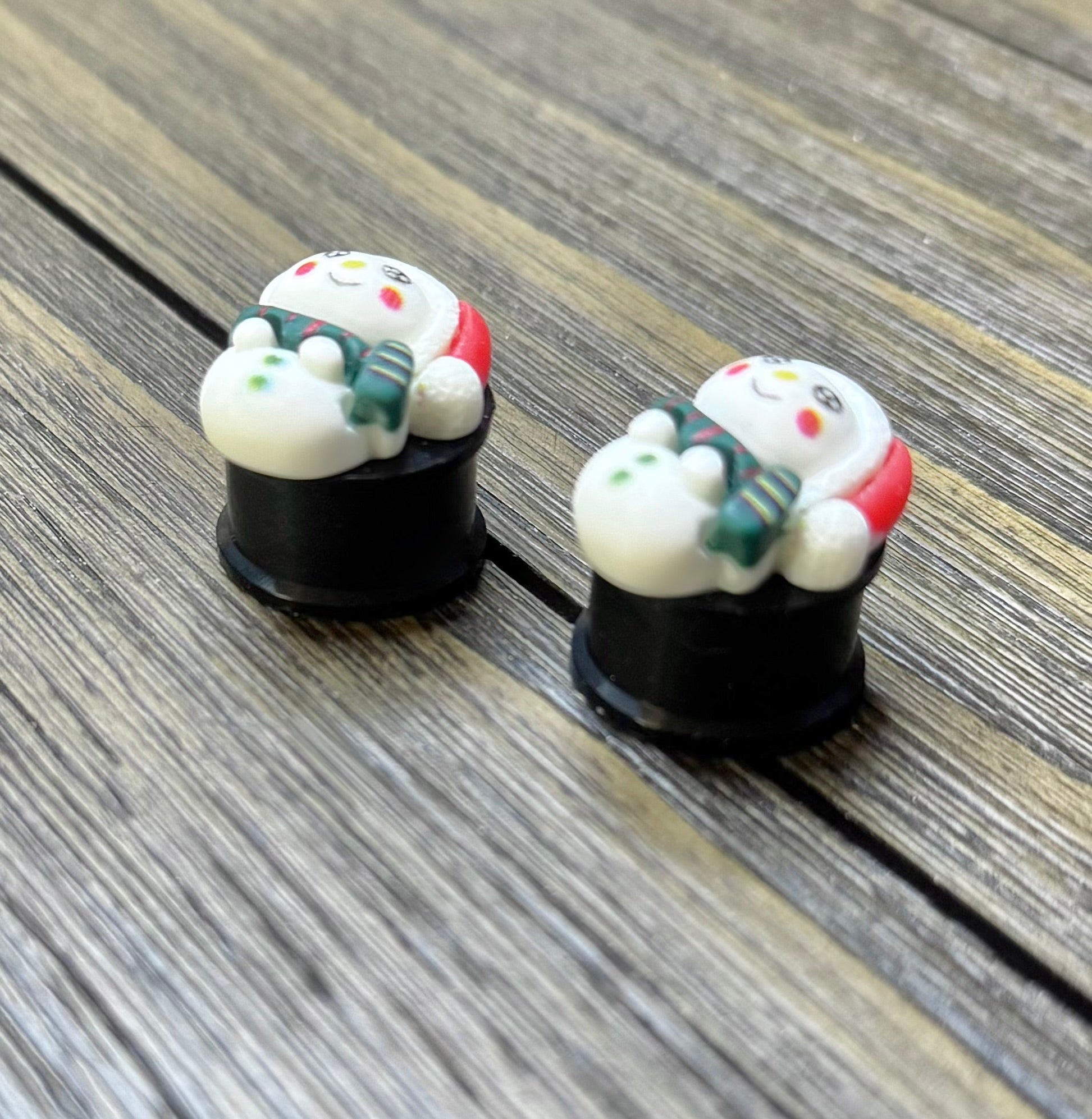 Christmas Snowman Ear Plugs