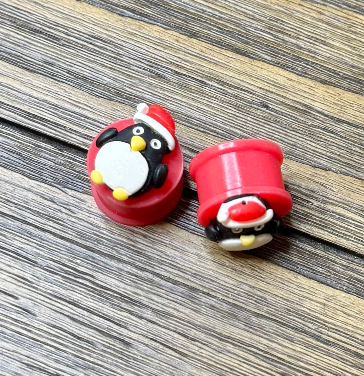 Christmas Penguin Ear Plugs