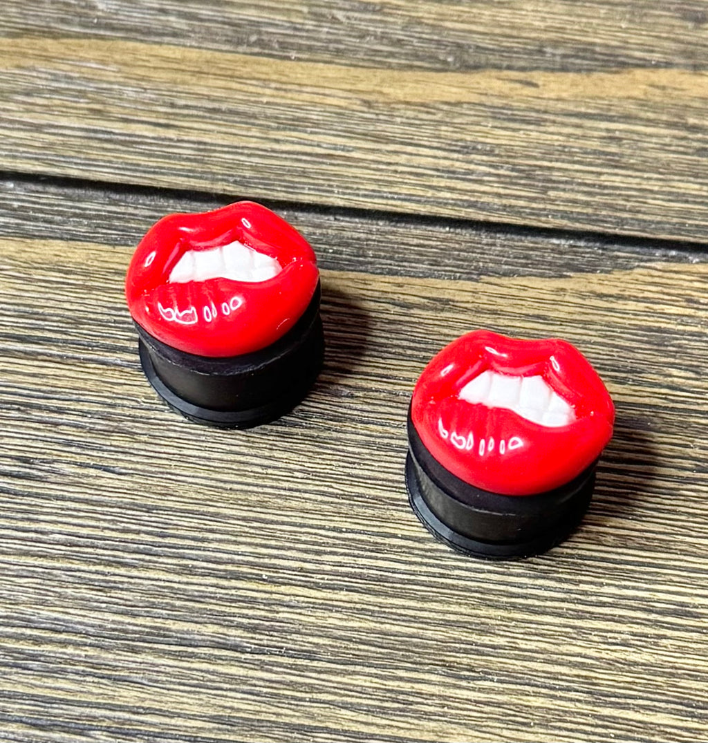 Sexy Lip Biting Ear Plugs