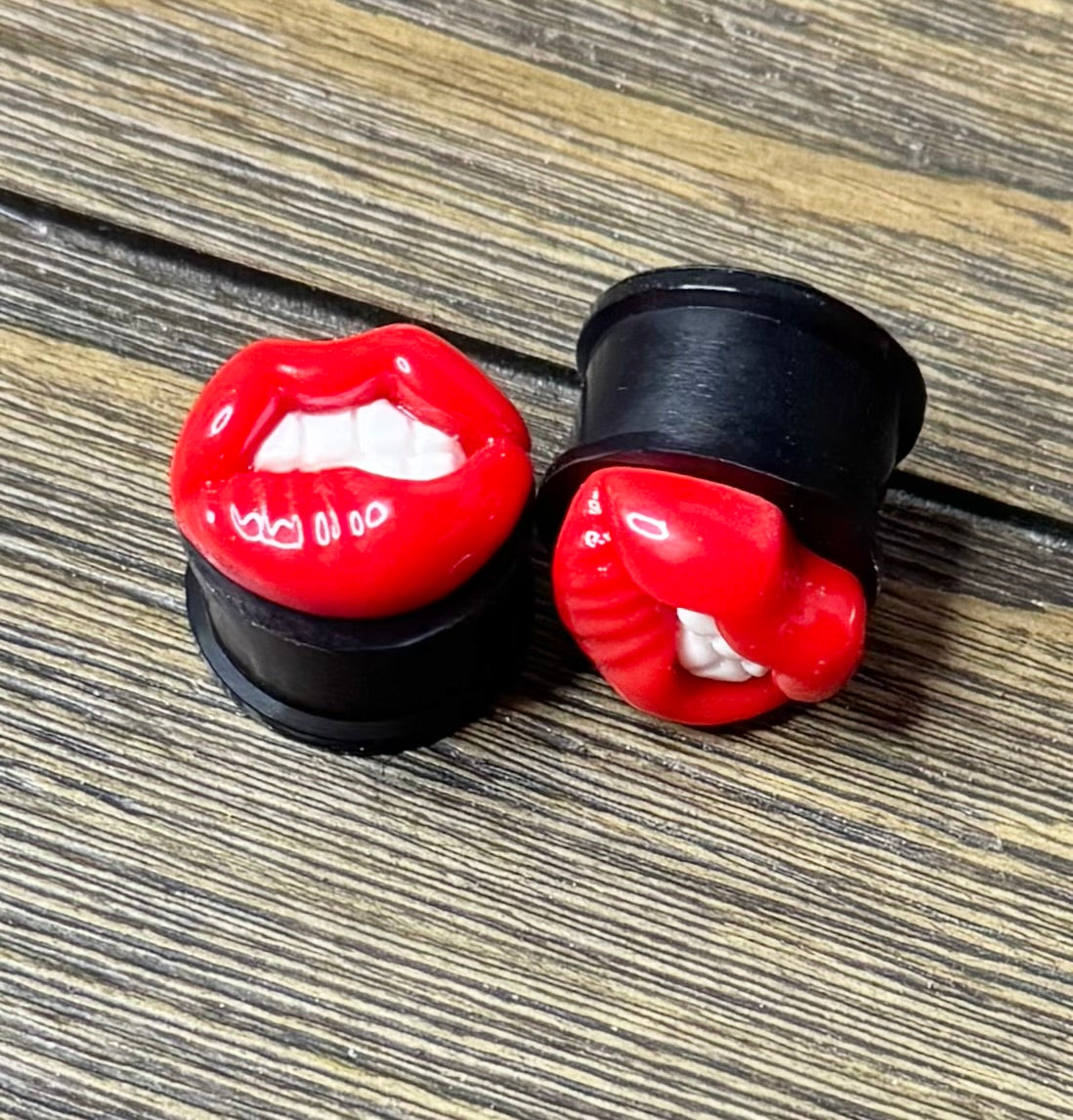 Sexy Lip Biting Ear Plugs