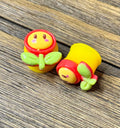 Fire Flower Ear Plugs