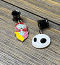 Jack and Sally Dangle Ear Tunnels