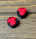 Mouse Ears with Bow Ear Plugs