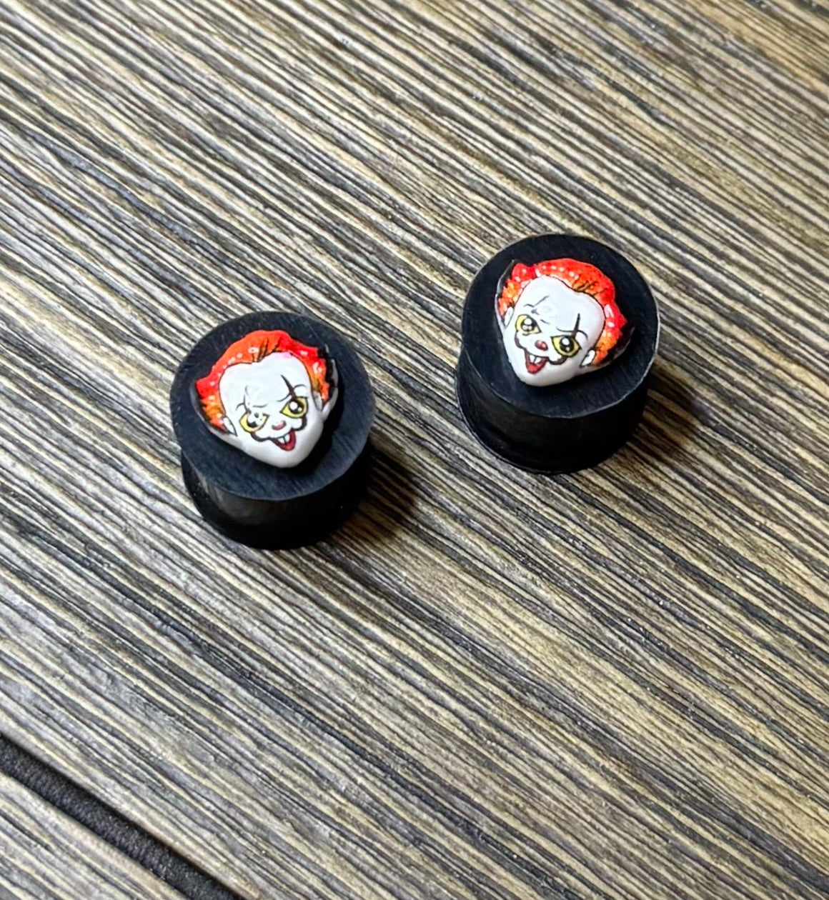 Tiny Pennywise Character Ear Plugs