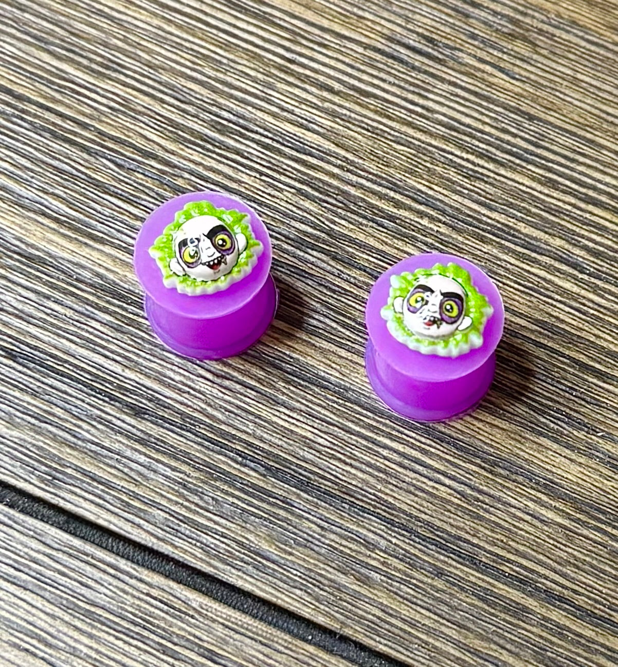 Tiny Beetlejuice Character Ear Plugs
