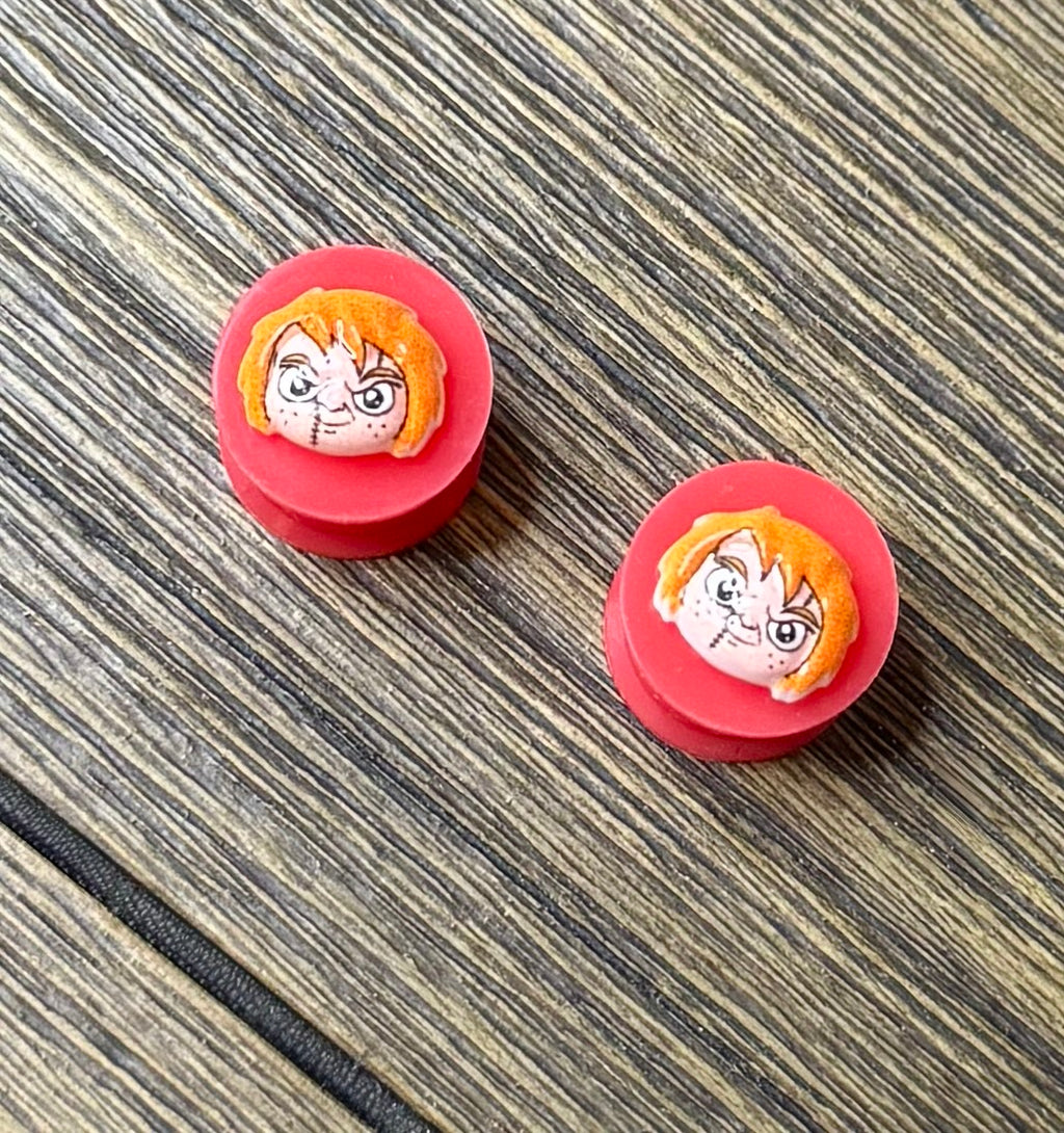 Tiny Chucky Character Ear Plugs