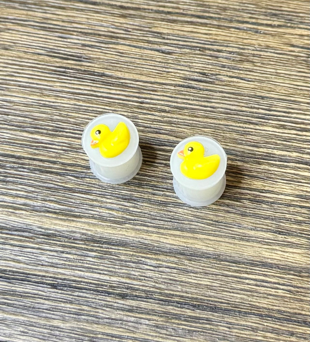 Tiny Rubber Duck Ear Plugs