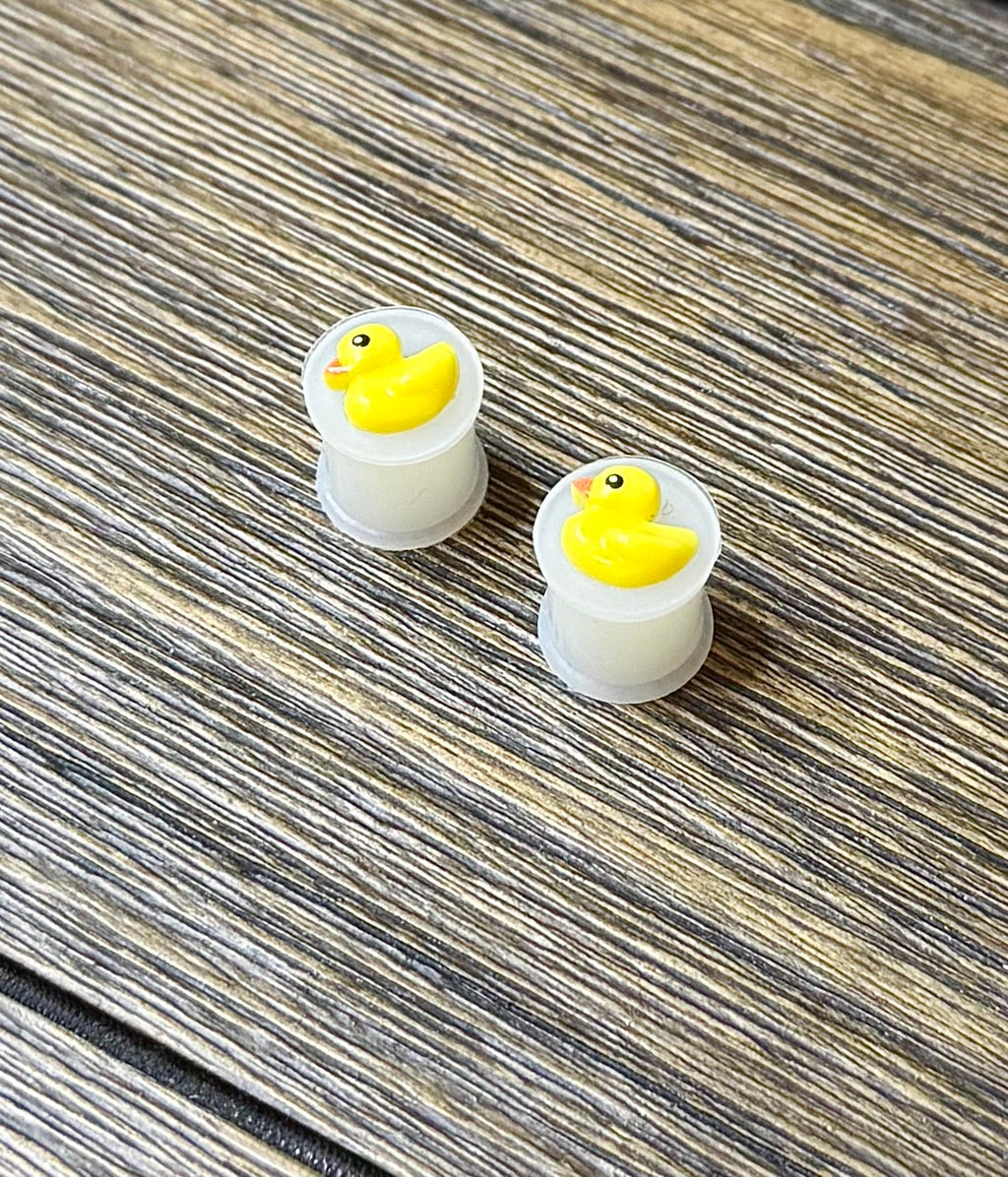 Tiny Rubber Duck Ear Plugs