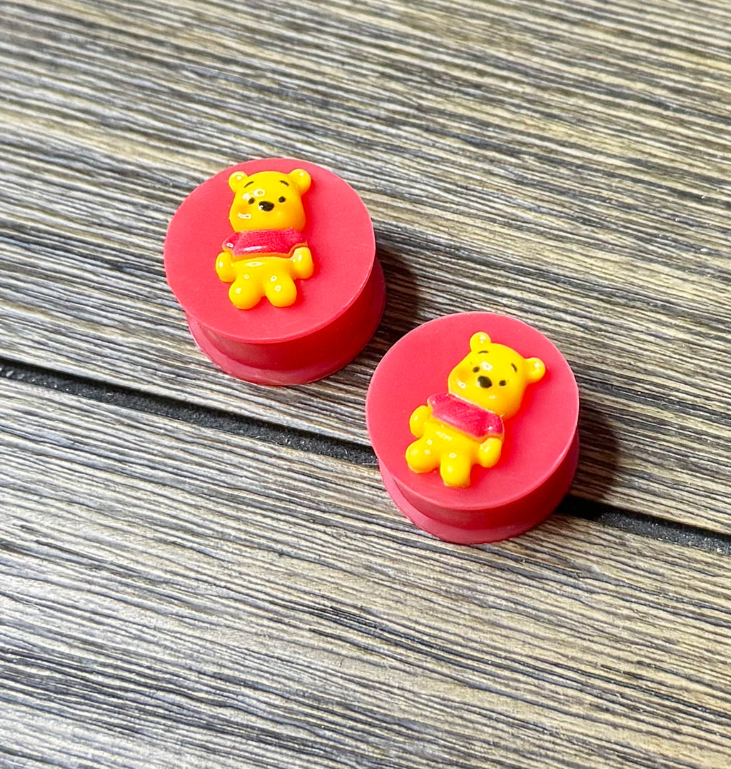 Tiny Pooh Bear Character Ear Plugs