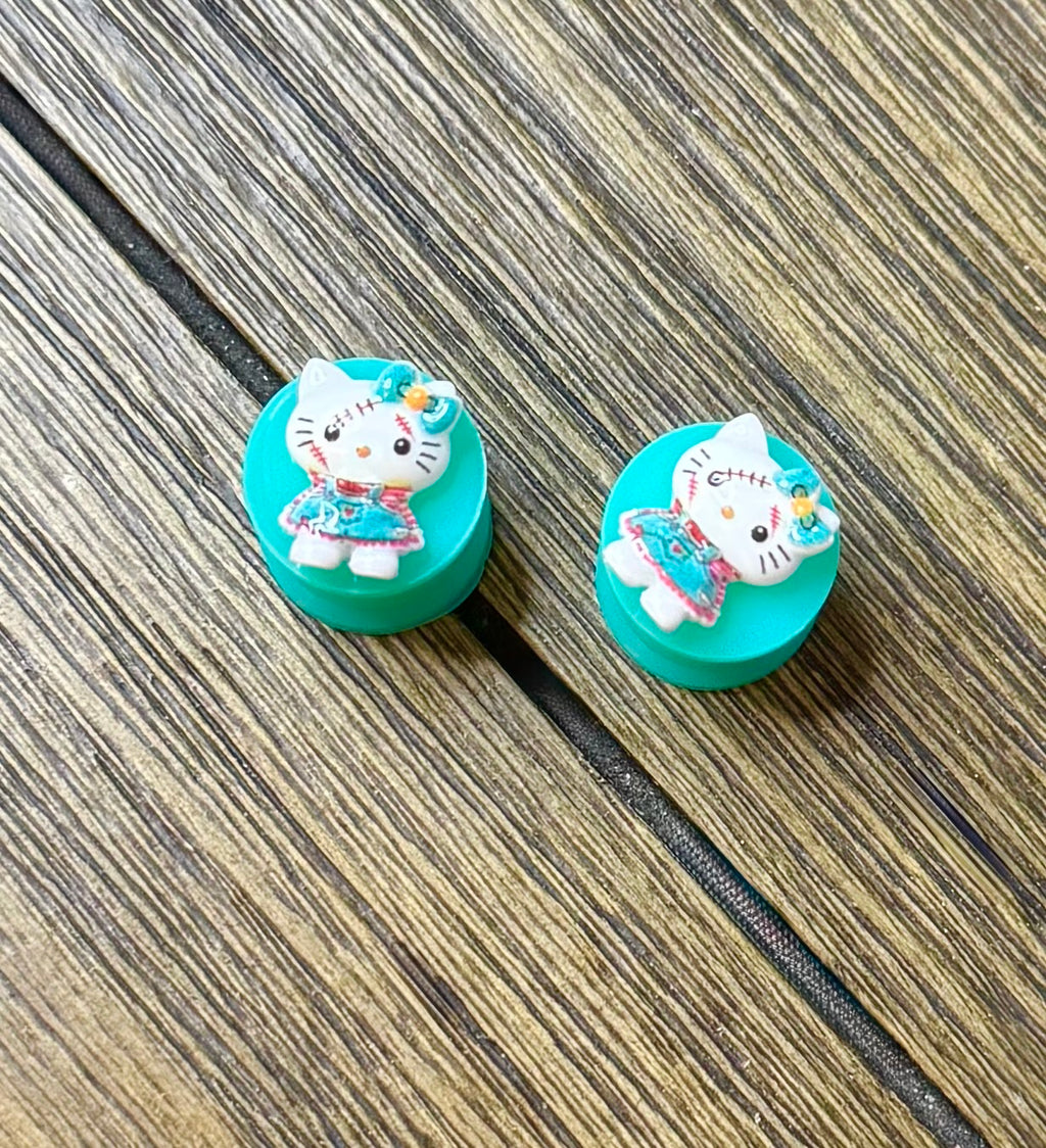 Tiny Hello Kitty Scar Doll Character Ear Plugs
